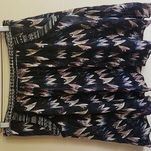 Diane Von Furstenberg Silk Skirt, Size 10
